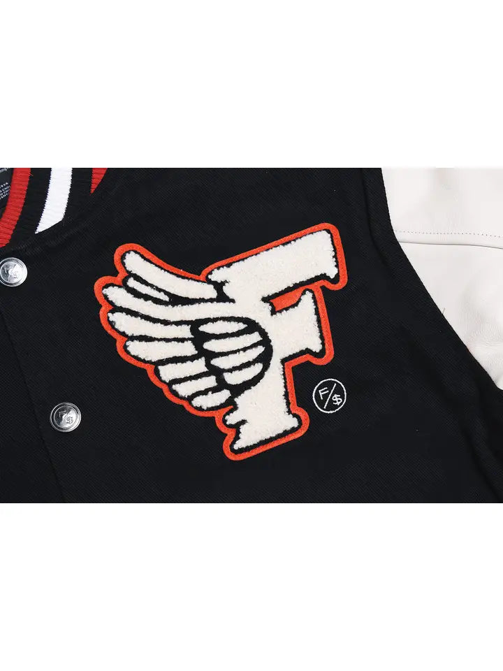 Manifest Varsity Jacket (Black)