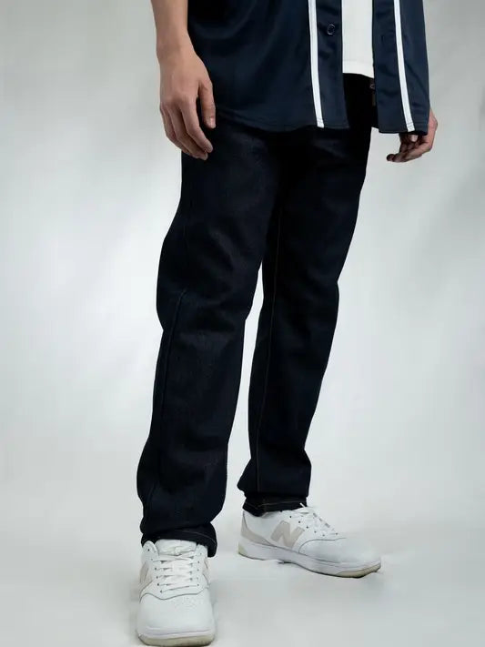 Lime Tree Straight Denim Jeans–Durable & Stylish, Open Sizes